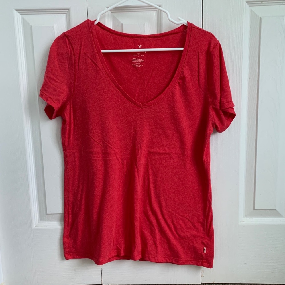 Red American Eagle T-Shirt